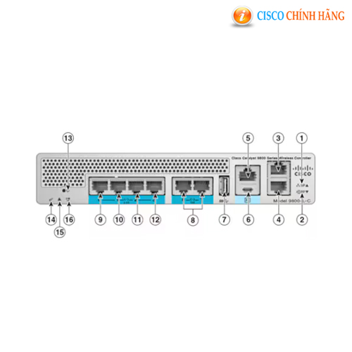 Controller WiFi Cisco C9800-L-C-K9 - Ảnh 2