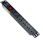 CR-PDU32A6 Ổ CẮM COMRACK 6 CHẤU ĐA NANG 32A