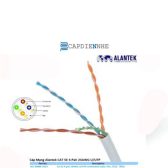 Cáp Tín Hiệu Alantek Cat5e UTP 4-pair Solid Cable, 24 AWG, Grey (305m/reel) 301-10008E-00GY