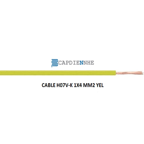 Cáp Tín Hiệu Lapp kabel 4520113 CABLE H07V-K 1X4 MM2 YEL