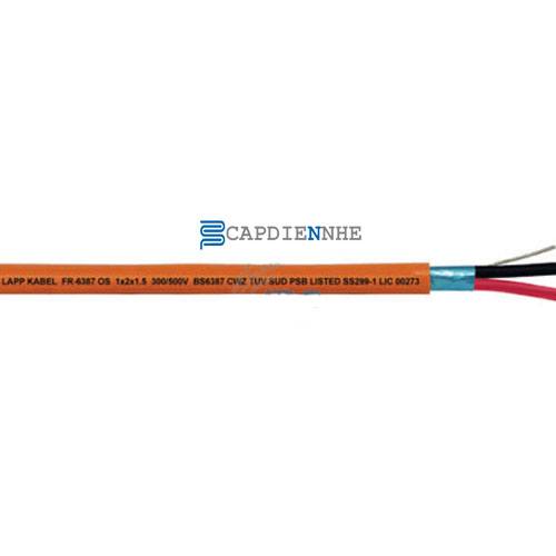 Cáp Tín Hiệu Lapp Kabel 3806580 CABLE FR-6387 FR-6387 Multicore Control 2X1.5MM2